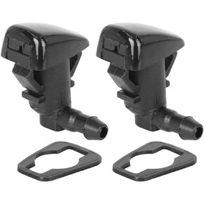 X AUTOHAUX 2pcs 68260029AA 05182327aa Windshield Washer Nozzle Jet Spray Single Hole for Chrysler 300 2011-2018