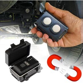 GPS Tracker 4G LTE Mini Portable GPS Tracking Device. Real-Time Tracker for Vehicles, Motorcycles, Car, Pets, Kids, Elderly. Includes Magnetic Weatherproof Case.