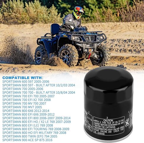 Oil Filter 2540122 2540086 for Polaris Ranger 570 700 800 900 1000 Ranger XP 700 800 900 1000 RZR 800 900 Sportsman 700 600 General 1000 in Saudi Arabia
