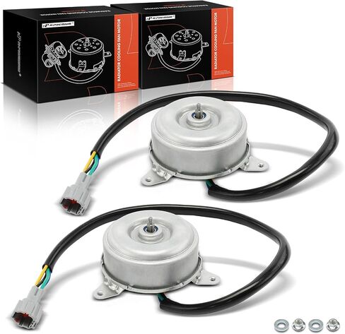A-Premium Engine Radiator Cooling Fan Motor Compatible with Infiniti G35 2003-2007 & Nissan 350Z 2003-2009, 3.5L, 2-PC Set, Replace# 21487CD00A, 21487CD000 in Saudi Arabia
