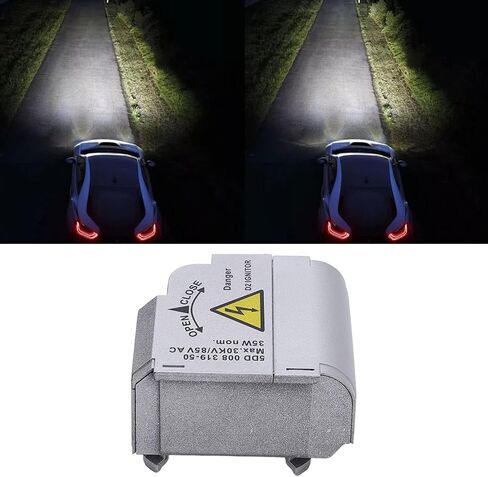 Xenon HID Control Unit, Ballast Control Module Igniter, Aluminium Alloy Xenon HID Ballast Igniter 5DD008319‑50 Headlight Igniter Replacement for 4E0941471 in Saudi Arabia