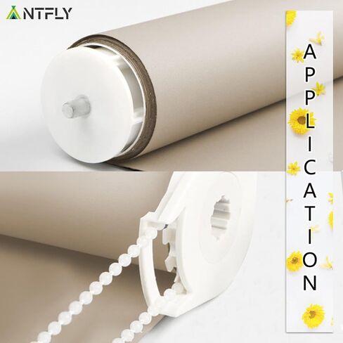 Roller Shade Clutch Roller Shade Clutch Bracket for 38mm (1-1/2 in) Tube Replacement Spare Repair Parts Metal Core Clutch Roller Blind Clutch with Metal Bracket & Bead Chain (White) in Kuwait