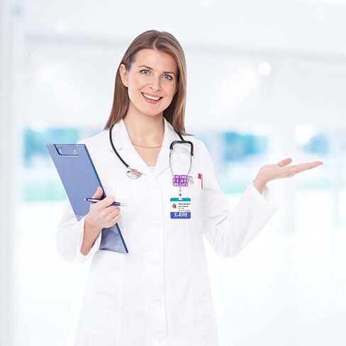 X-Ray Badge Buddy Silver Radiology شارة بطاقة أخصائي الأشعة الأفقية بريق بطاقات التمريض لشارات الأصدقاء المسجلين ممرضة الطالب هوية العلامات الملحقات المكتب الطبي in Kuwait