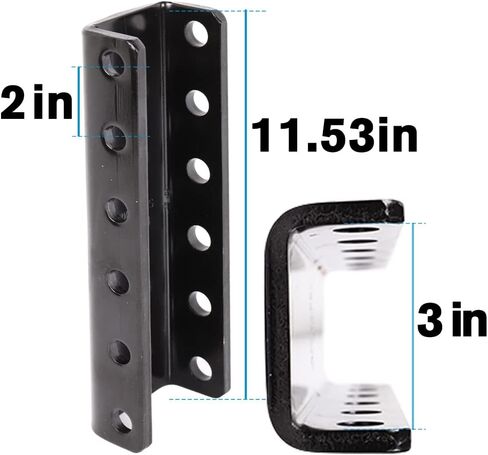 Flat Mount Trailer Coupler 2-5/16" Hitch Ball, 14,000 lbs Capacity, 4-Hole 4-1/2" Square Mounting Pattern, Heavy Duty Q235 Steel, Black Finish in Saudi Arabia