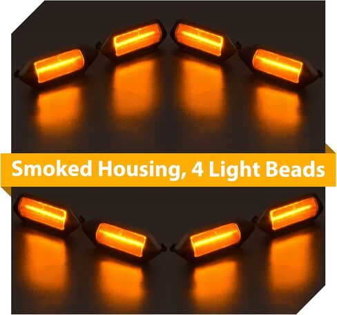 Grill Lights for 2023 2024 Toyota RAV4 2019-2022 LED Grill Lights Amber Front Grille Rapto r Light DRL for RAV4 Accessories Hybird LE XLE SE XSE Limited in Kuwait