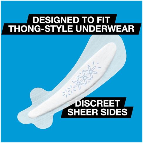 U من Kotex Barely There Thong Pantilliners، 50 قطعة (عبوة من قطعتين) in Kuwait