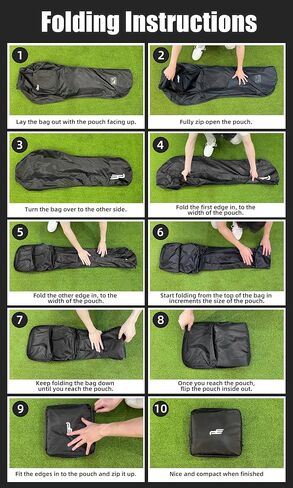 Golf Club Bag Rain Cover Bag Dustproof Waterproof Foldable | Golf Club Dirt Cover Bag |Golf dust Cover Bag in Saudi Arabia