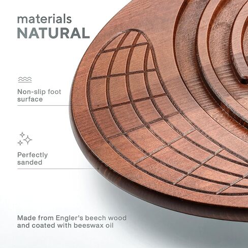 Maze Balance Board - Wood Wobble Board for Kids, Toddlers, Teens & Adults for Exercise Training, Physical Therapy, Bodyweight Fitness, Skiing, Surfing, Snowboarding, Skateboarding with Labyrinth in Saudi Arabia