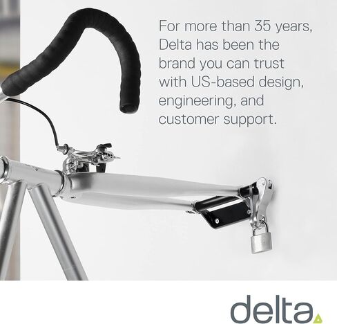 حامل دراجة سرير الشاحنة من Delta Cycle - حامل شوكة دراجة قابل للقفل يحمل بشكل آمن طريق أسياخ 9 × 100 مم، وMTB، والدراجات الهجينة - حامل دراجة على سرير شاحنة قابل للقفل سريع التحرير in Kuwait