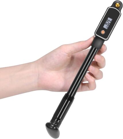 Bike Bicycle High Pressure Shock Pump 320 PSI Max Fork & Rear Air Suspension with Digital Gauge, Bike Pump Portable Great for Mountain Bike MTB Fork in Kuwait