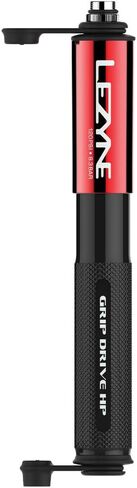 مضخة يدوية للدراجة HP Grip Drive من Lezyne، ظرف قلاب ABS، 120 رطل لكل بوصة مربعة، الطريق، دراجة الحصى، صمام بريستا وشرايدر، الضغط العالي in Saudi Arabia