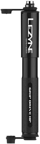 مضخة يدوية للدراجة HP Grip Drive من Lezyne، ظرف قلاب ABS، 120 رطل لكل بوصة مربعة، الطريق، دراجة الحصى، صمام بريستا وشرايدر، الضغط العالي in Saudi Arabia