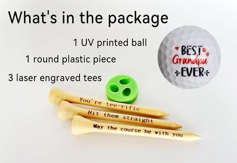 مجموعة هدايا الجولف للأب الجد بابا، هدايا عيد ميلاد للأب، ديكور كهف الرجل، ديكور المنزل، مستلزمات تخزين عيد الميلاد in Kuwait