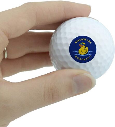 GRAPHICS & MORE Release The Quackin' Kraken Rubber Duck Funny Humor Novelty Golf Balls 3 Pack in Saudi Arabia