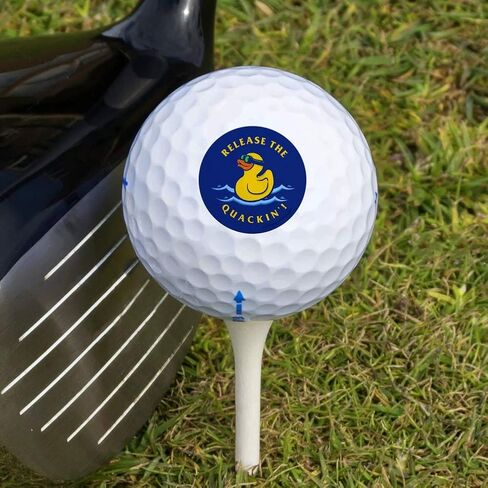 GRAPHICS & MORE Release The Quackin' Kraken Rubber Duck Funny Humor Novelty Golf Balls 3 Pack in Saudi Arabia