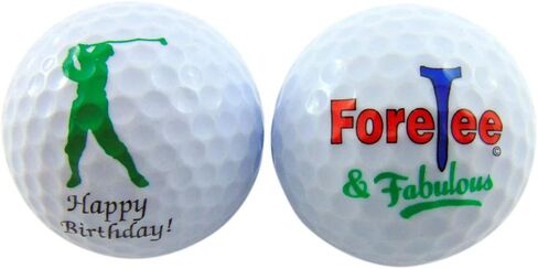 Westmon Works 40th Birthday Golf Balls Gift Pack for for Golfers, Set of 2 in Saudi Arabia