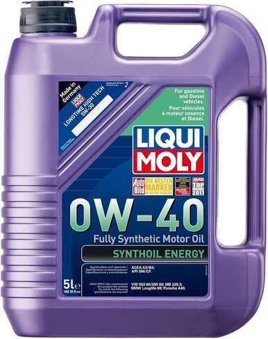 LIQUI MOLY Synthoil Energy A40 SAE 0W-40 | 1 L | Synthesis technology motor oil | SKU: 2049 in Saudi Arabia