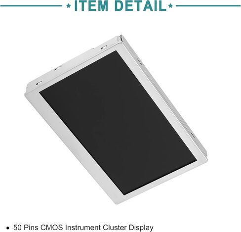 ACROPIX 150MPH عداد السرعة أداة العنقودية عرض شاشة LCD شاشة ملونة مناسبة لفورد إسكيب حزمة من 1 لهجة فضية in Saudi Arabia