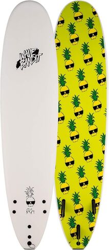 لوح التزلج Wave Bandit Ben Gravy Pro EZ Rider، أبيض، 8'0 (WB80) in Kuwait