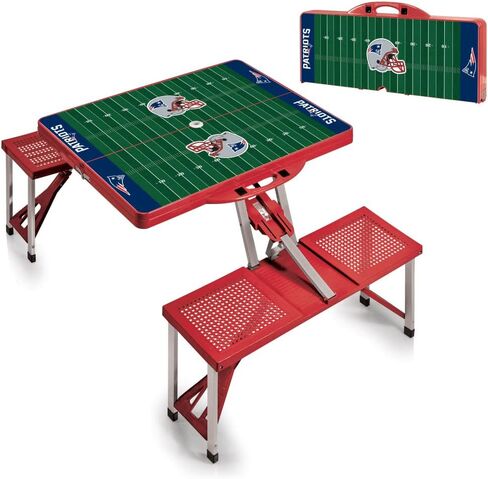 PICNIC TIME NFL Football Field Folding Picnic Table - Camping Table - Outdoor Table with Umbrella Hole in Saudi Arabia