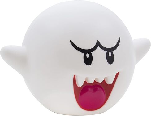 Paladone Super Mario Bros مرخص رسميًا من Nintendo Boo Light مع أصوات ماريو، للكبار، ديكور غرفة الألعاب ضوء ليلي مع الموسيقى، 4.7 بوصة in Saudi Arabia