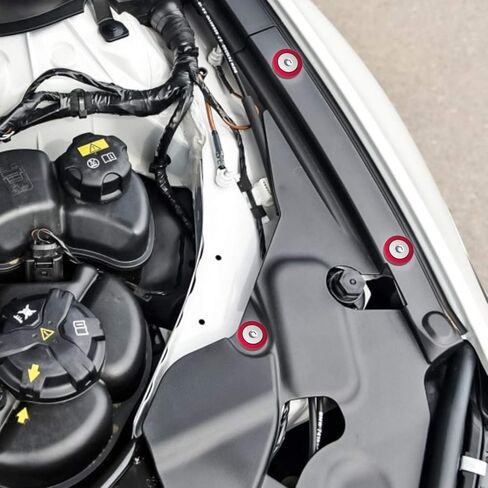 M6x20mm CNC الخام الألومنيوم الحاجز الوفير غسالة الترباس محرك خليج اللباس السحابة كيت للسيارات السيارات تجديد 30 قطعة in Kuwait