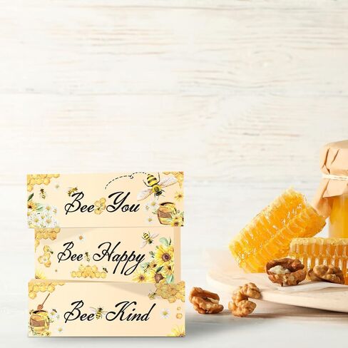 Whaline Easter Wooden Block Signs 3-layered Happy Easter Ya'll Carrot Prints Wooden Block set Tiered Tray Table Signs Tabletop Centerpieces for Easter Spring Farmhouse Home Tiered Tray Shelf Decor in Saudi Arabia