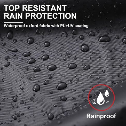 Bicycle Cover Outdoor Storage Upgrade Waterproof With Locking Hole Bicycle Tent,Rain Sun UV Dust Windproof Bicycle Cover Mountain Road Electric Bicycle (M:70*25*37inches) in Kuwait