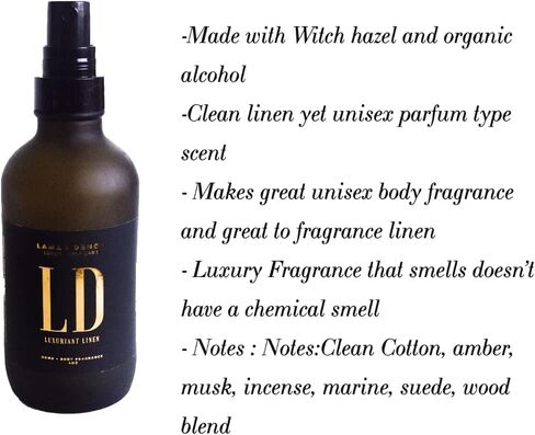 Luxuriant Linen Room Spray | Masculine Fragrance | Unisex Cologne Style Fragrance |Woody Cologne Spray | Room Linen and Body Mist | Room Spray For Men | Fresh Home | Perfume Spray in Saudi Arabia
