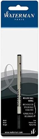 Waterman® Rollerball Pen Refill, Fine Point, 0.5 mm, Black in Saudi Arabia