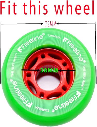 vanpro® DIY لوح تزلج كهربائي طويل 7243PU70MM عجلة القيادة مجموعة بكرات العجلات أجزاء مزدوجة Kicktail فرشاة الأسماك الصغيرة الشارع in Saudi Arabia