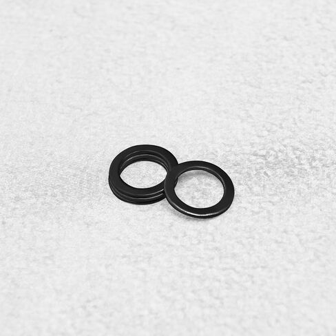 Create idea 100pcs Bearing Spacers Skateboard Bracket Bearing Gasket Skateboard Holder Side Wheel Bearing Spacer for Skateboard Long Plate Truck Hardware Part, Black in Saudi Arabia