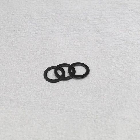 Create idea 100pcs Bearing Spacers Skateboard Bracket Bearing Gasket Skateboard Holder Side Wheel Bearing Spacer for Skateboard Long Plate Truck Hardware Part, Black in Saudi Arabia