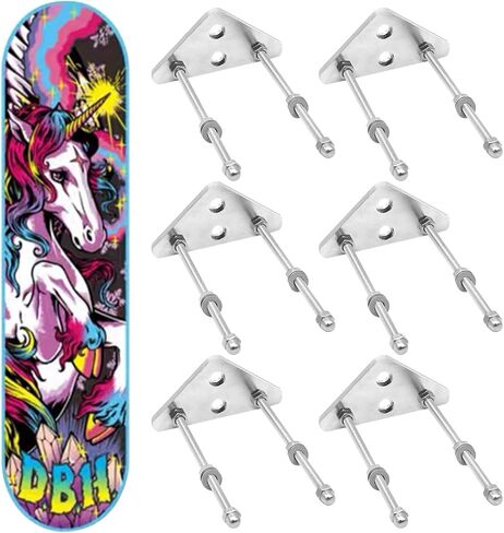 Skateboard Wall Mount Metal Skateboard Hanger with Screw Holes for Display Skateboard Deck Storage in Saudi Arabia
