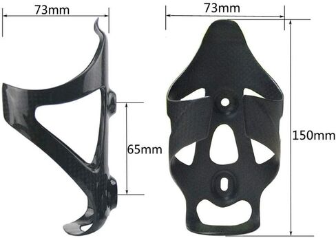 Alfa Pasca Water Bottle Holder for Bike Mountain Bike Water Bottle Cage Bicycle Water Bottle Holder 3K Glossy in Saudi Arabia