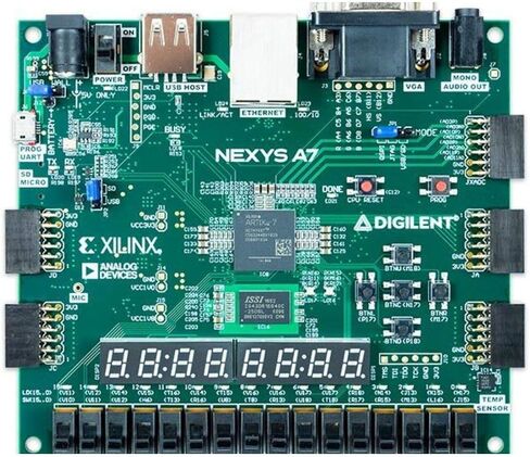 Digilent Nexys A7-100T: لوحة تدريب FPGA موصى بها لمناهج اللجنة الاقتصادية لأوروبا in Saudi Arabia
