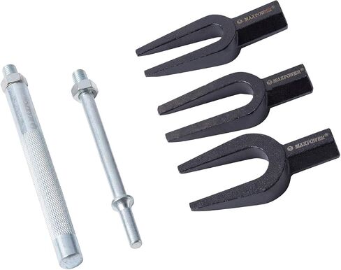 MAXPOWER Tie Rod, Ball Joint and Pitman Arms Separator Tool Kit - 5-Piece Manual/Pneumatic Pickle Fork Set in Saudi Arabia