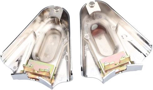 أغطية المحور الخلفي ABS متوافقة مع Harley Softail Heritage Springer Night Train Fatboy Standard Custom 1986-2007 كروم in Saudi Arabia