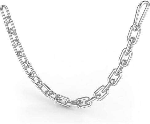 Fitness Chain, Weight Lifting Chains, Cable Machine Extension Chain, 304 Stainless Steel LAT Pull Cable Extension Weight Machine Chain, Curl Bar Chain for Home Gym in Kuwait