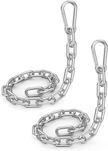 Fitness Chain, Weight Lifting Chains, Cable Machine Extension Chain, 304 Stainless Steel LAT Pull Cable Extension Weight Machine Chain, Curl Bar Chain for Home Gym in Kuwait