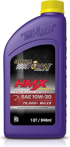 Royal Purple 11750 HMX SAE 10W-30 High-Mileage Synthetic Motor Oil - 5 qt., Model:ROY11750 in Saudi Arabia