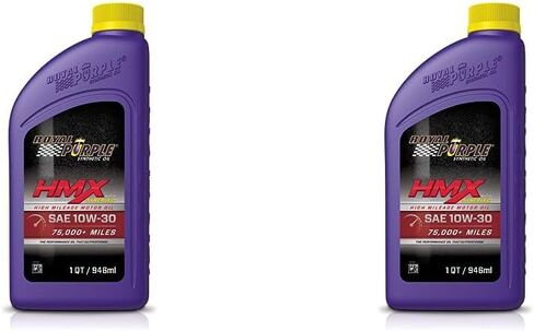 Royal Purple 11750 HMX SAE 10W-30 High-Mileage Synthetic Motor Oil - 5 qt., Model:ROY11750 in Saudi Arabia