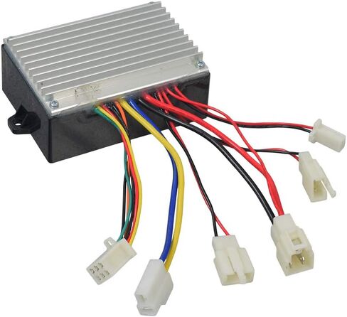 AlveyTech 36 Volt Control Module for Razor SX500 McGrath Dirt Rocket (V1+) - Replacement Speed Bicycle Controller with 6-Wire Throttle Connector for Electric Power Motor, Scooter E-Bike Quad Mod Parts in Saudi Arabia