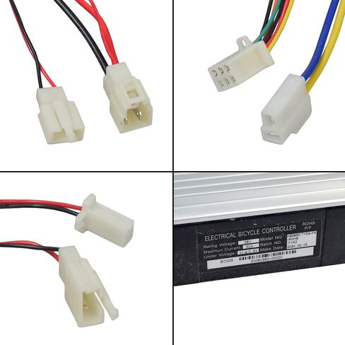 AlveyTech 36 Volt Control Module for Razor SX500 McGrath Dirt Rocket (V1+) - Replacement Speed Bicycle Controller with 6-Wire Throttle Connector for Electric Power Motor, Scooter E-Bike Quad Mod Parts in Saudi Arabia