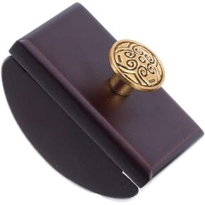 Healifty Calligraphy Wooden Rocker Blotter Quick Dry Ink- Absorbent Tool for Home