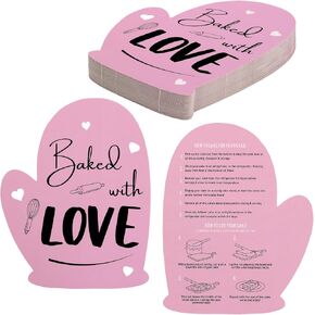 200 Count Cake Care Instruction Card How to Carry and Cut Your Cake Instruction Card for Small Business Cake Boxes, Professional Baker, Cake Boards, Baking Supplies Kit Set（ 5.5 x 4.25 Inch, White)
