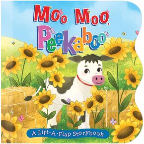 Moo Moo Peekaboo - chunky liff the flap board