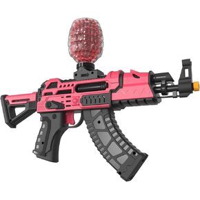 YaGee Gel Ball Blaster for Orbeez, Ideal Gifts for Christmas Stocking Stuffers, Shoots Splat Ball for Winter Outdoor Team Games or Indoor Activities & Party, Pink (Toys for Ages 14+)