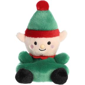 Aurora® Festive Palm Pals™ Jolly Elf™ Stuffed Animal - Pocket-Sized Play - Collectable Fun - Multicolor 5 Inches