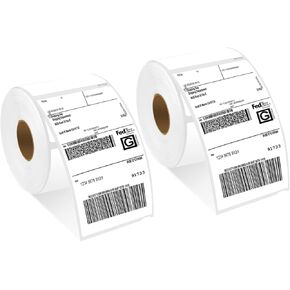 Compatible with DYMO 30256 Large Shipping Labels Labels Labelwriters 300 310 320 330 400 Duo 450 Twin Turbo Label Printers, 300/roll for Dymo 30256 2-5/16" x 4"(59mm x 104mm), 1 Roll
